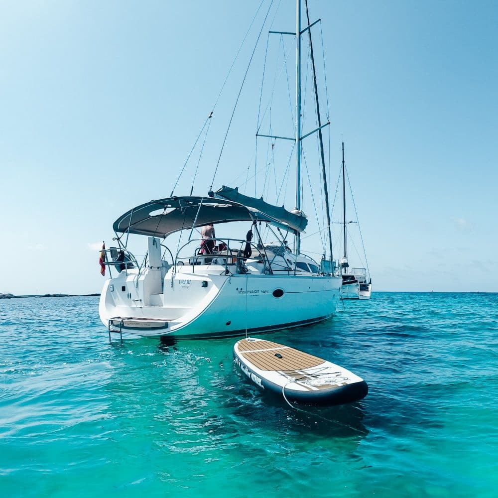 Hands-On Sailing From Talamanca Bay: Learn to Sail Ibiza’s Calas and Trade Winds photo 1
