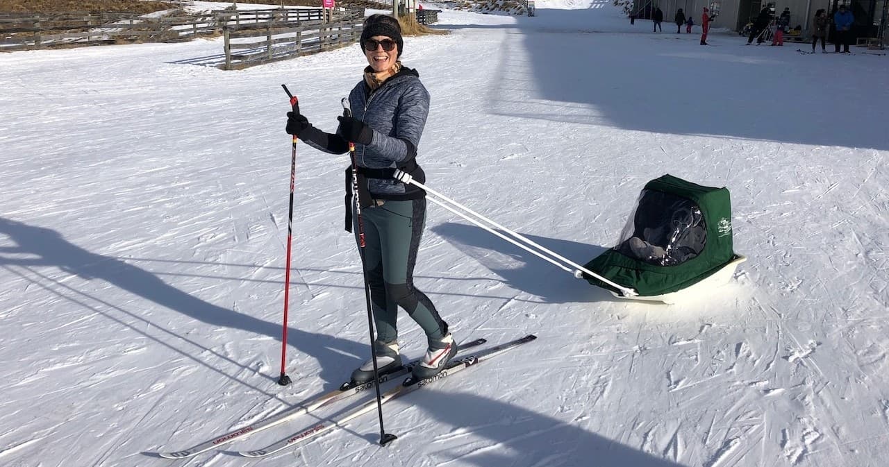 Winter Wilderness & Family Fun at Snow Farm Pulk Rentals