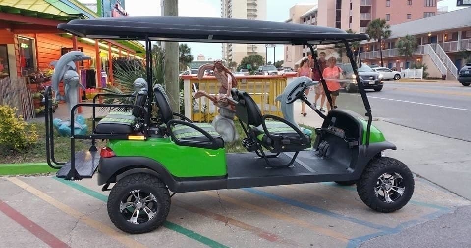 Golf Cart Rentals at Santa Rosa Beach with Bike the Beach