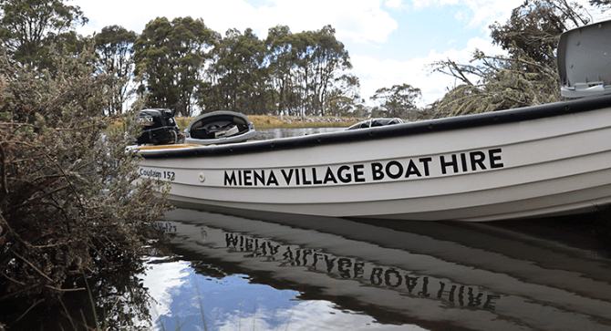 Water Activities & Boat Rentals at Miena Village Tasmania
