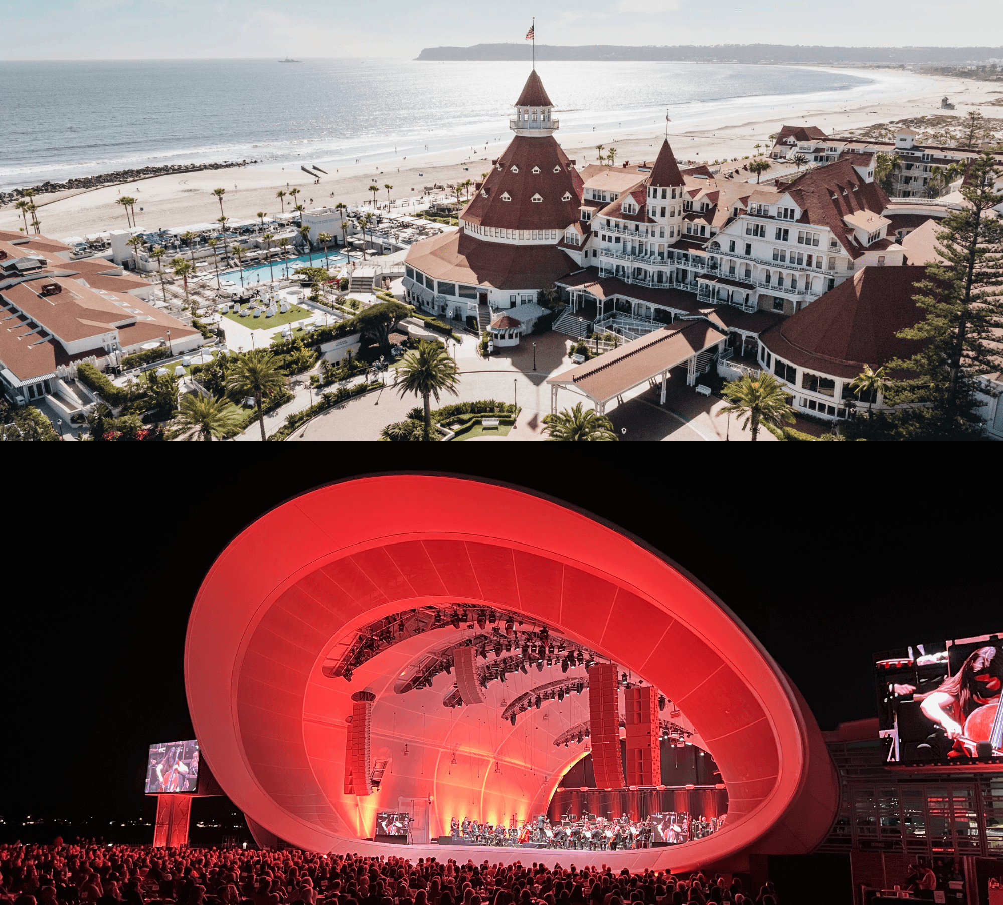 Hotel Del to Rady Shell: Private Coronado Bay Boat Transfer