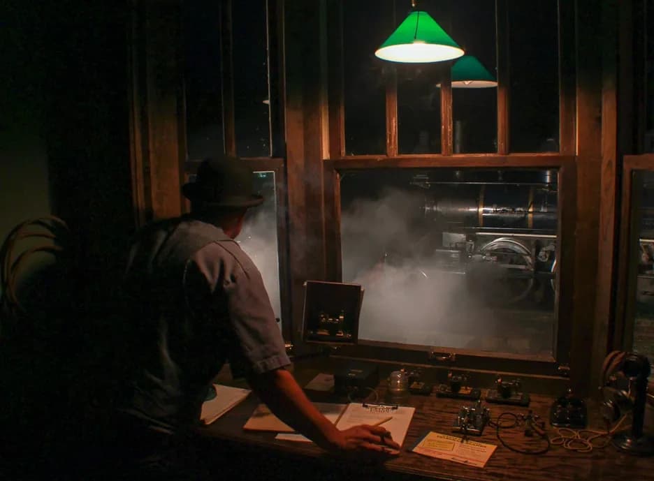Haunted Steam: The Hesston Ghost Train Ride in La Porte, Indiana