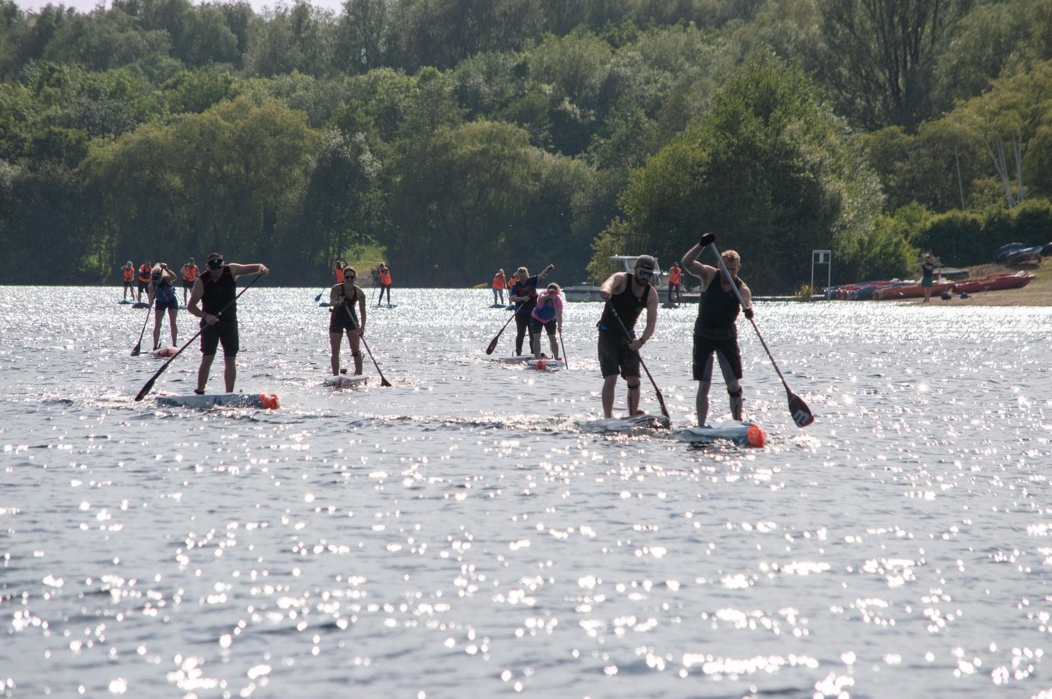 Burghfield Winter Paddle: GWTF 10km Race at Burghfield Lake photo 4