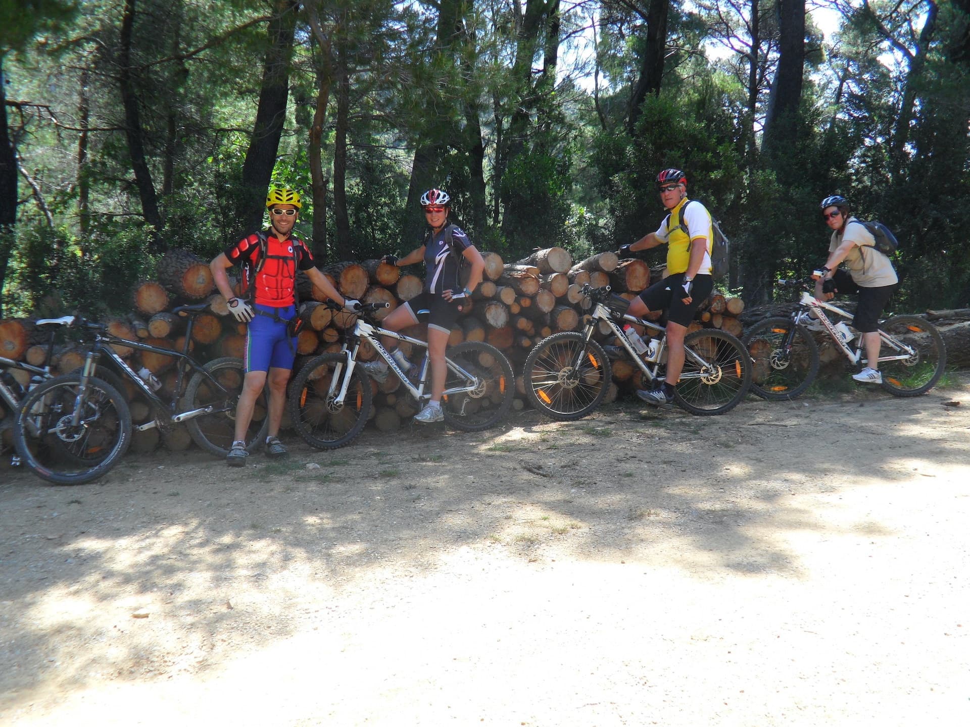 Mountain Biking in Makrykapa with Evia Adventure Tours