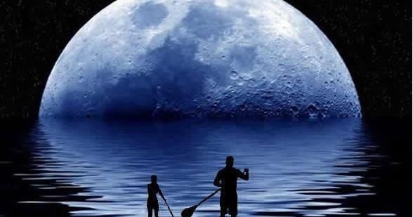 Night Paddling with Delmarva Board Sport Adventures in Rehoboth Bay