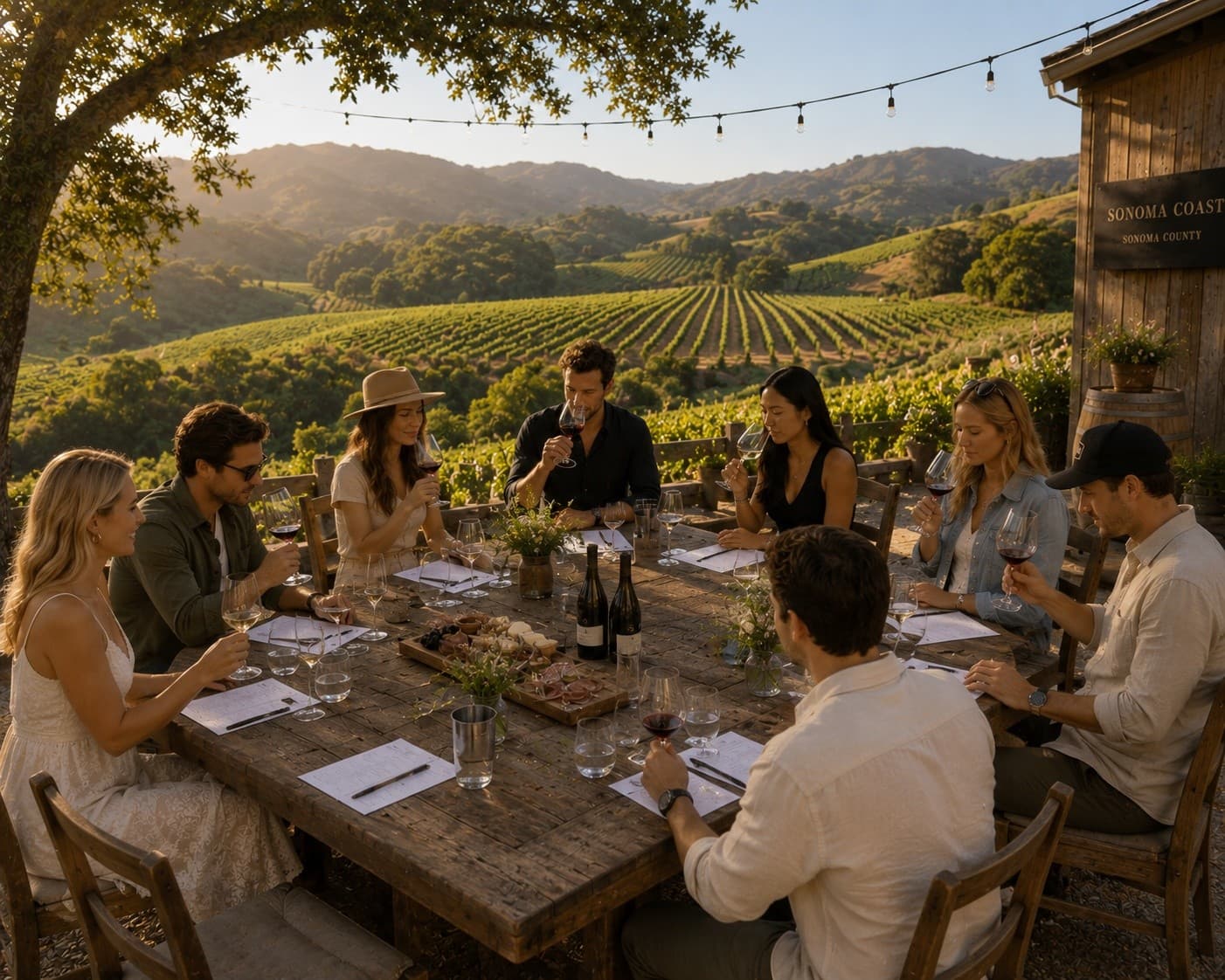 Private Sonoma Wine Tour for Large Groups — Full-Day Custom Tastings from Sacramento
