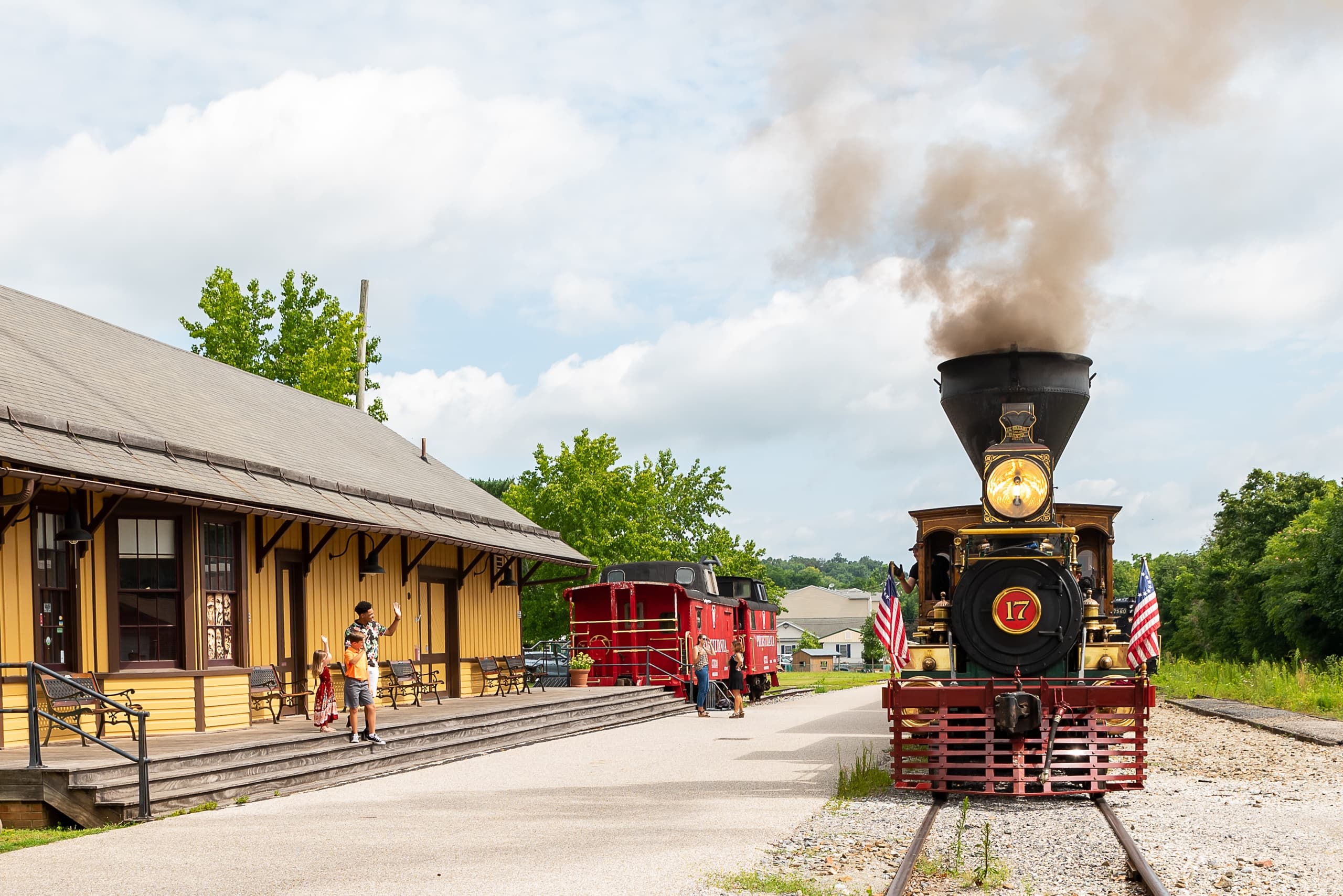 Steam and Spring to Hanover Junction: Historic Steam Train Ride in New Freedom, PA photo 2