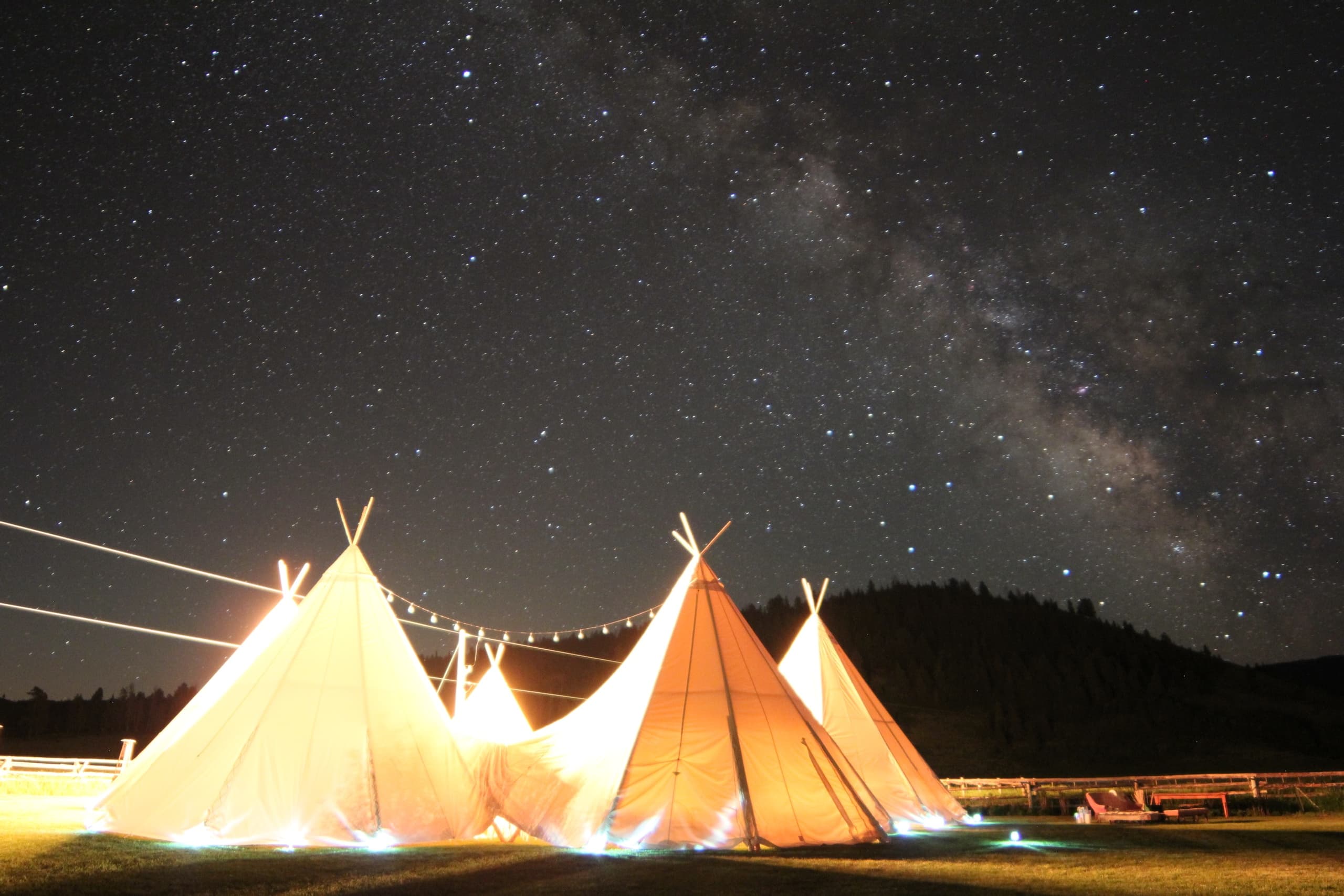 Wild Wyoming Stargazing with Large Group Events