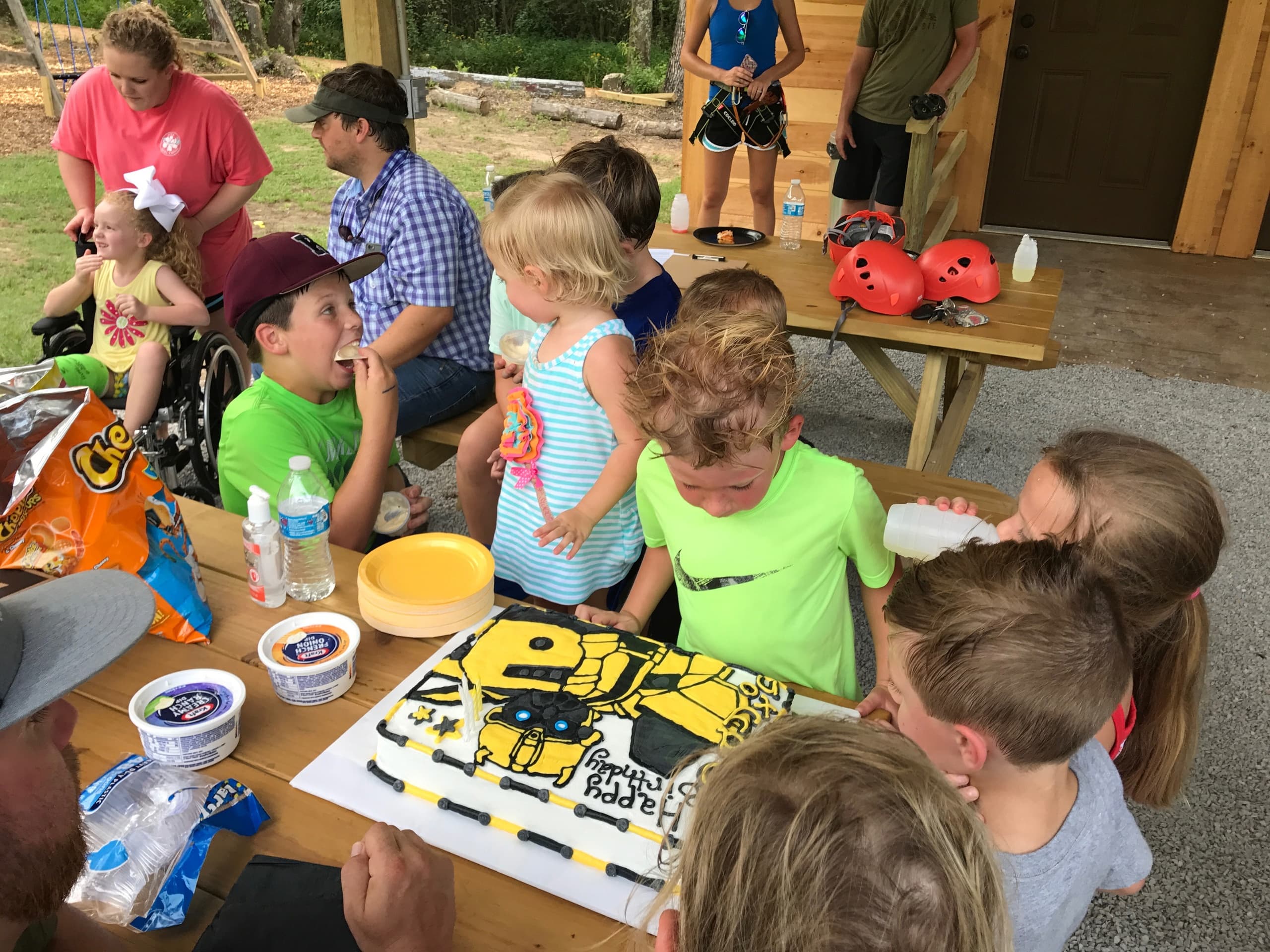 Kids Venture Birthday Fun with Old Mountain Outdoor Adventures