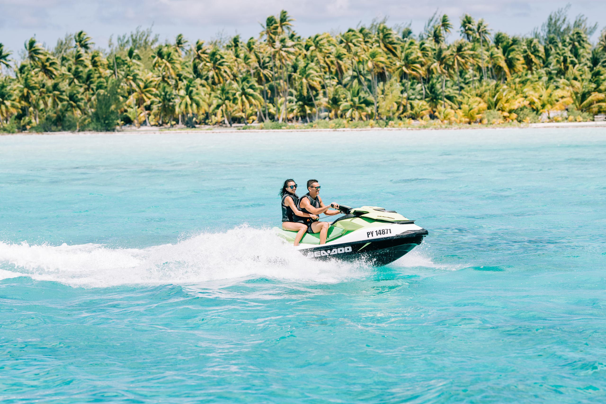 Jet Ski Adventure in Bora Bora with Moana Adventure Tours