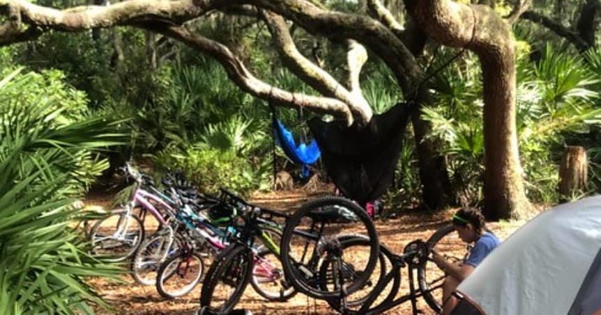 Explore Rose Dhu Island by Bike: Scenic Cycling Adventures at Camp Low