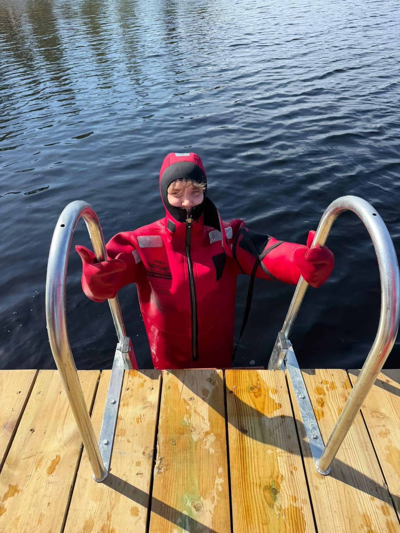 Forest Lake Floating Near Rovaniemi: 3-Hour Relaxing Float and Firepit BBQ photo 2