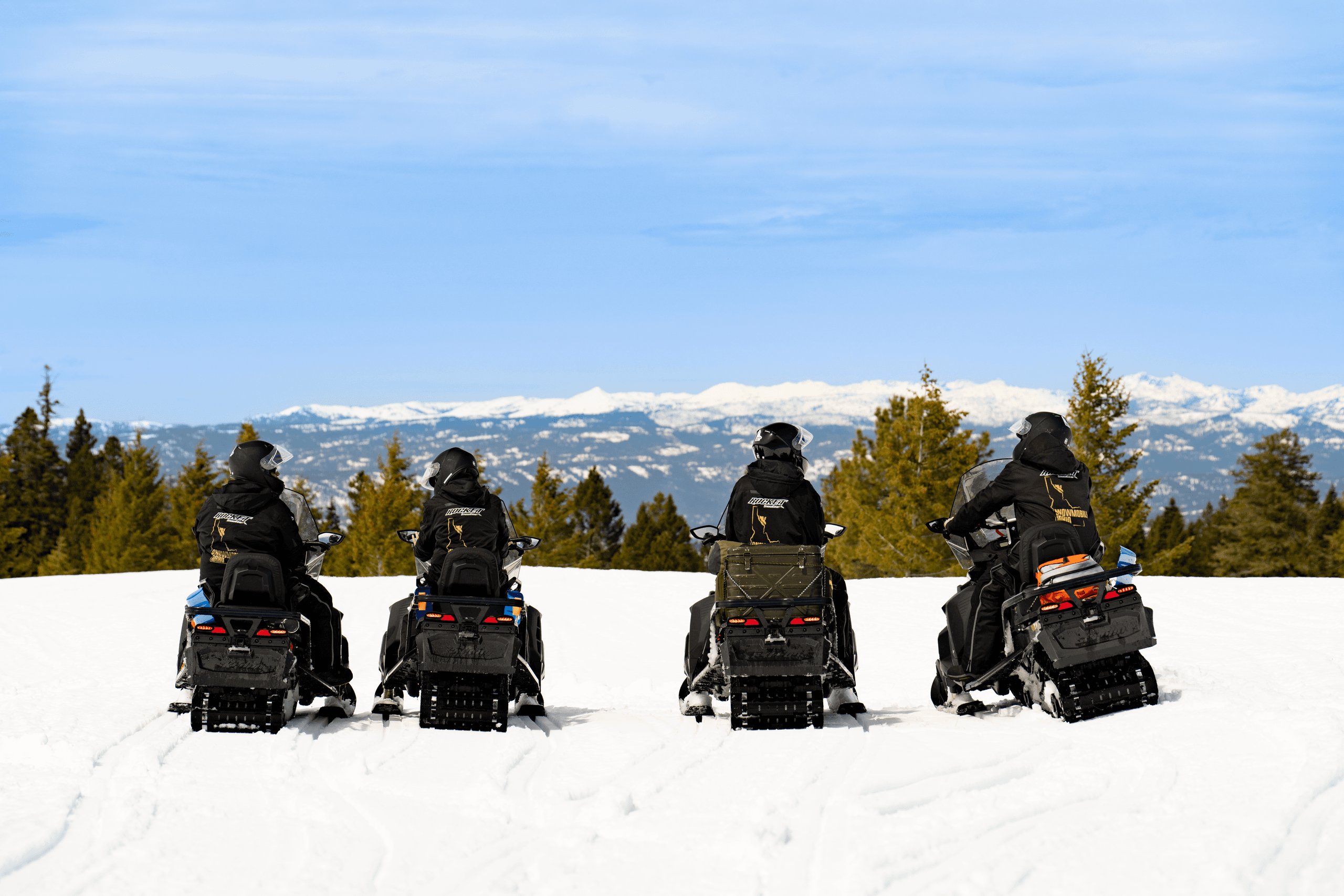 Full Day Guided Snowmobile Adventure in Cambridge, Idaho