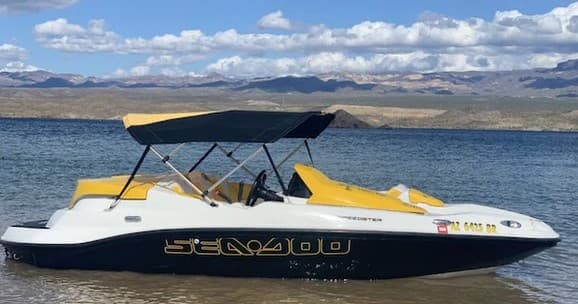 High-Speed Jet Boating on the Colorado River: Four Passenger Jet Boat in Laughlin photo 1