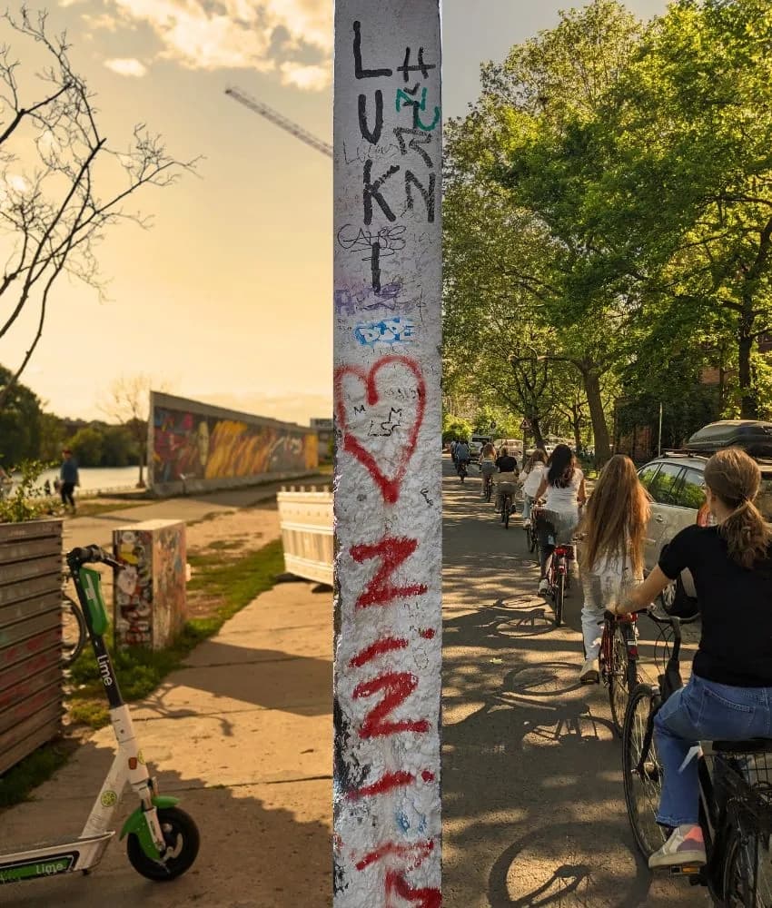 Tracing the Berlin Wall and Third Reich: Guided Bike Tour Through Berlin's Historic Edge