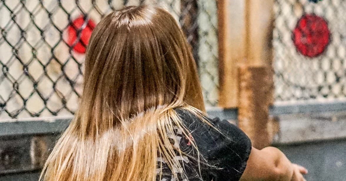 Land-Adventures at Cinnamon Creek Ranch: Axe Throwing Fun