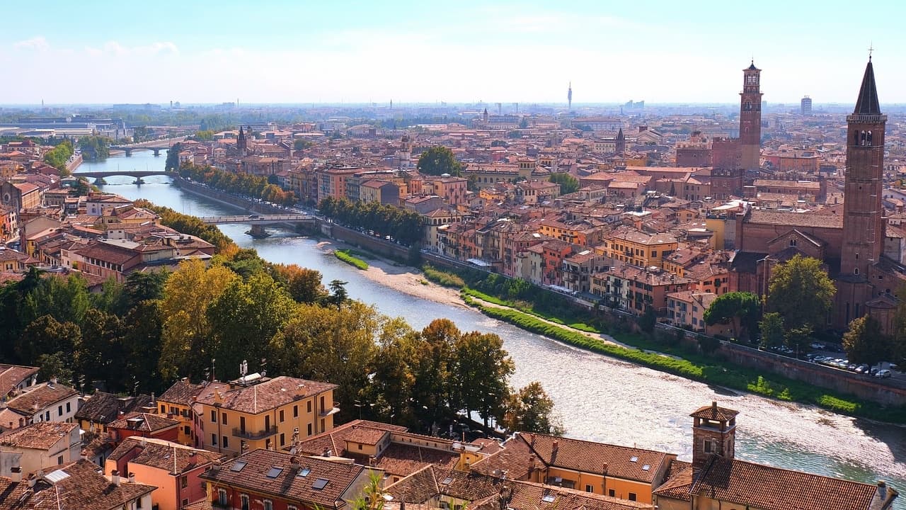 Historic City Wall Hike & Views in Verona Italy