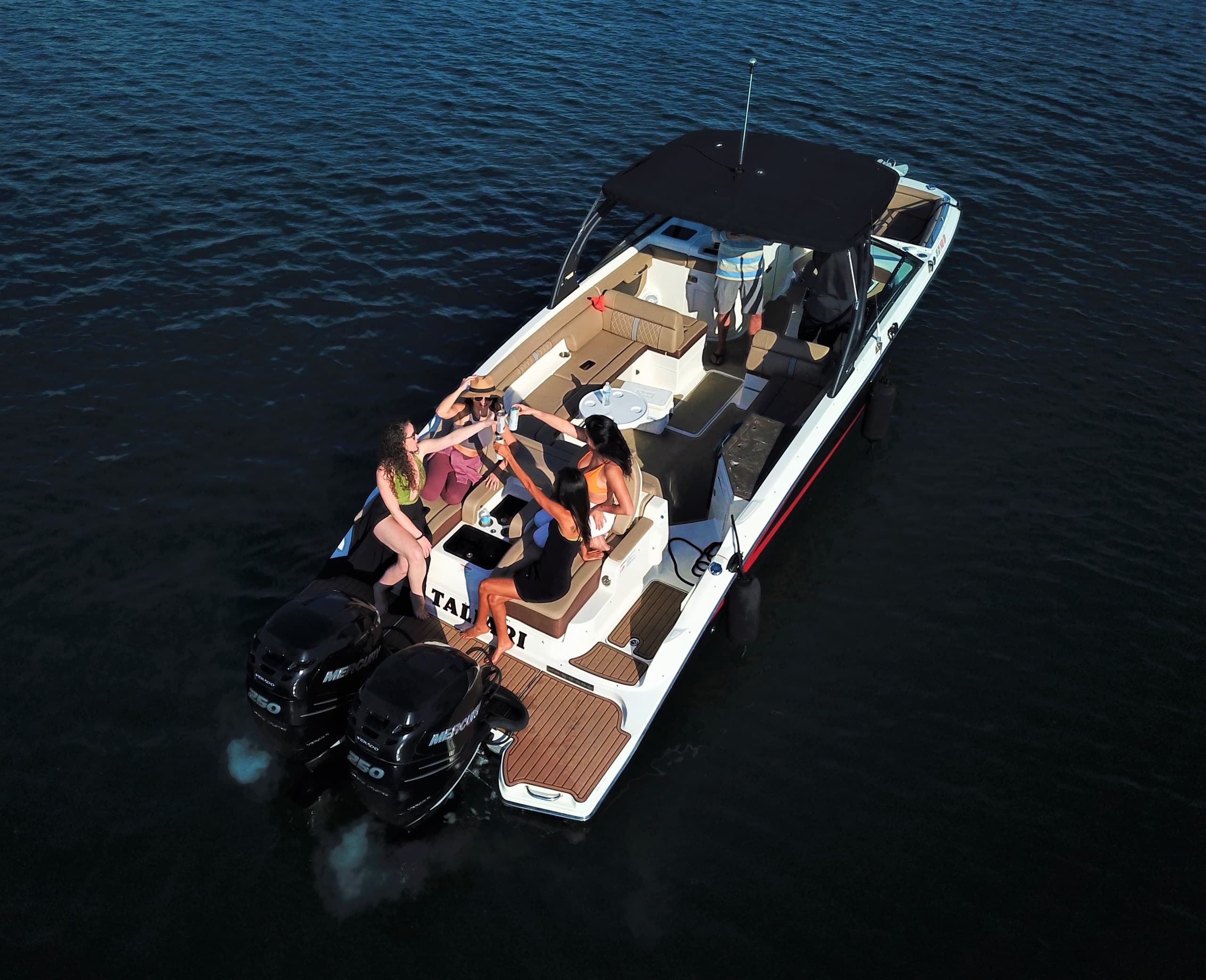 Water Activities with Captain America Boat Rentals in Newport Beach