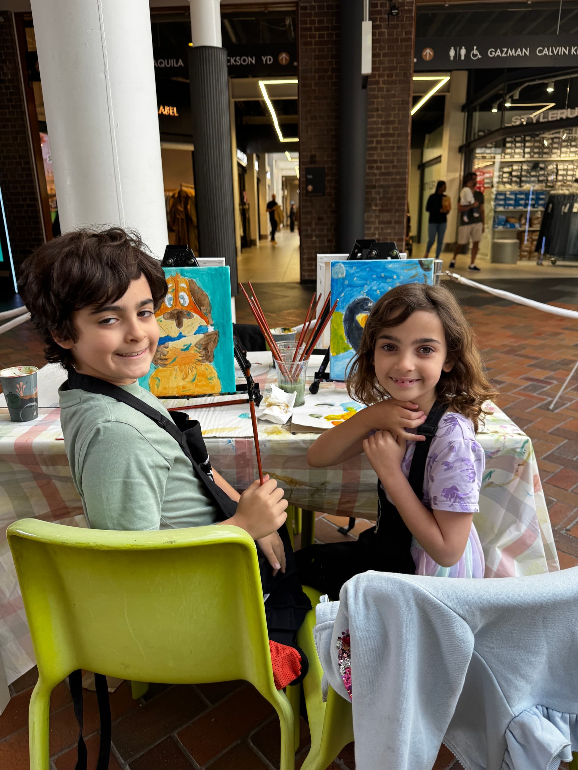 Art Workshops at Birkenhead Point by Arty Party Sydney