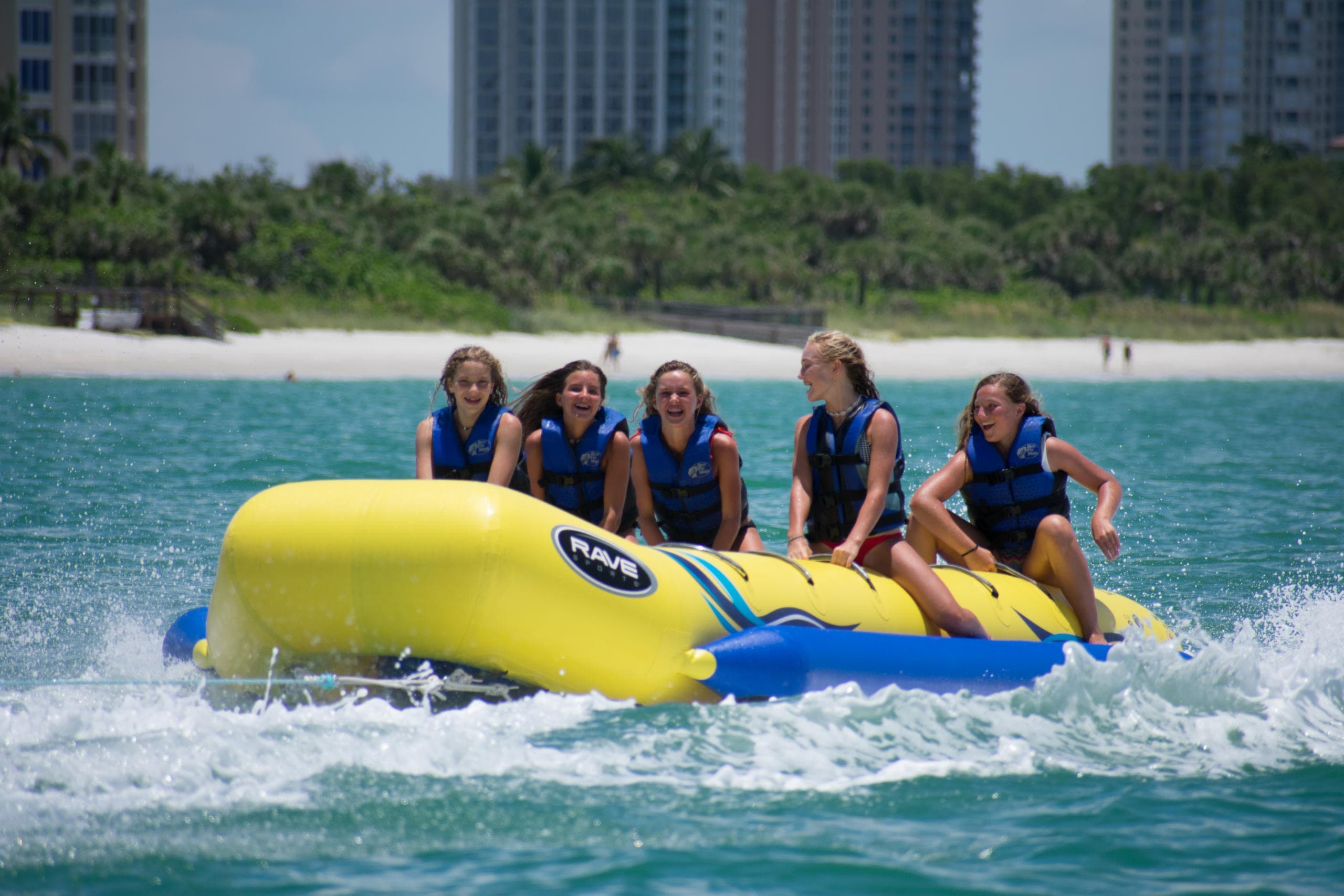 Family-Friendly Banana Boat Rides with Marco Island WaterSports in Naples