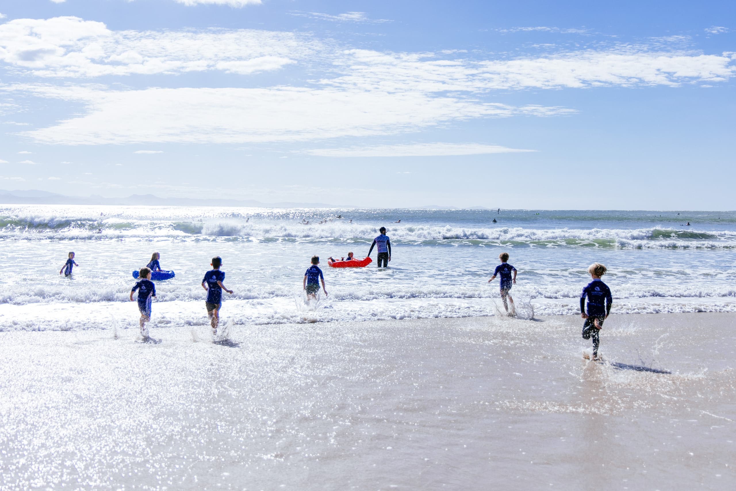 NRMA Insurance Surf Groms: 3-Day Beginner Surf Course for Kids at Wallaga Lake
