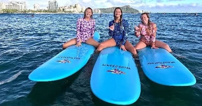 Manifesting Aloha Surf School team