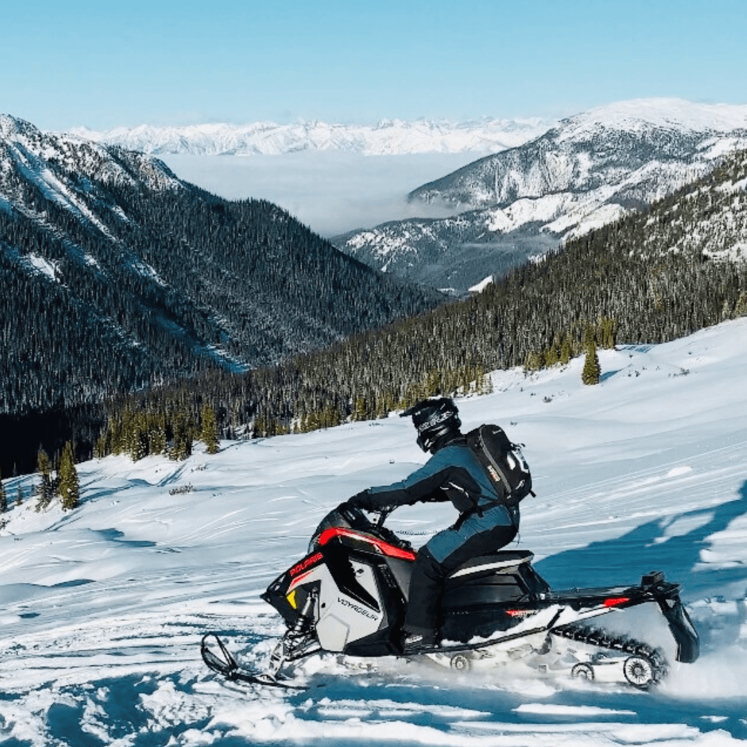 30-Day Snowmobile Rentals in Golden BC with Golden Snowmobile Rentals & Tours
