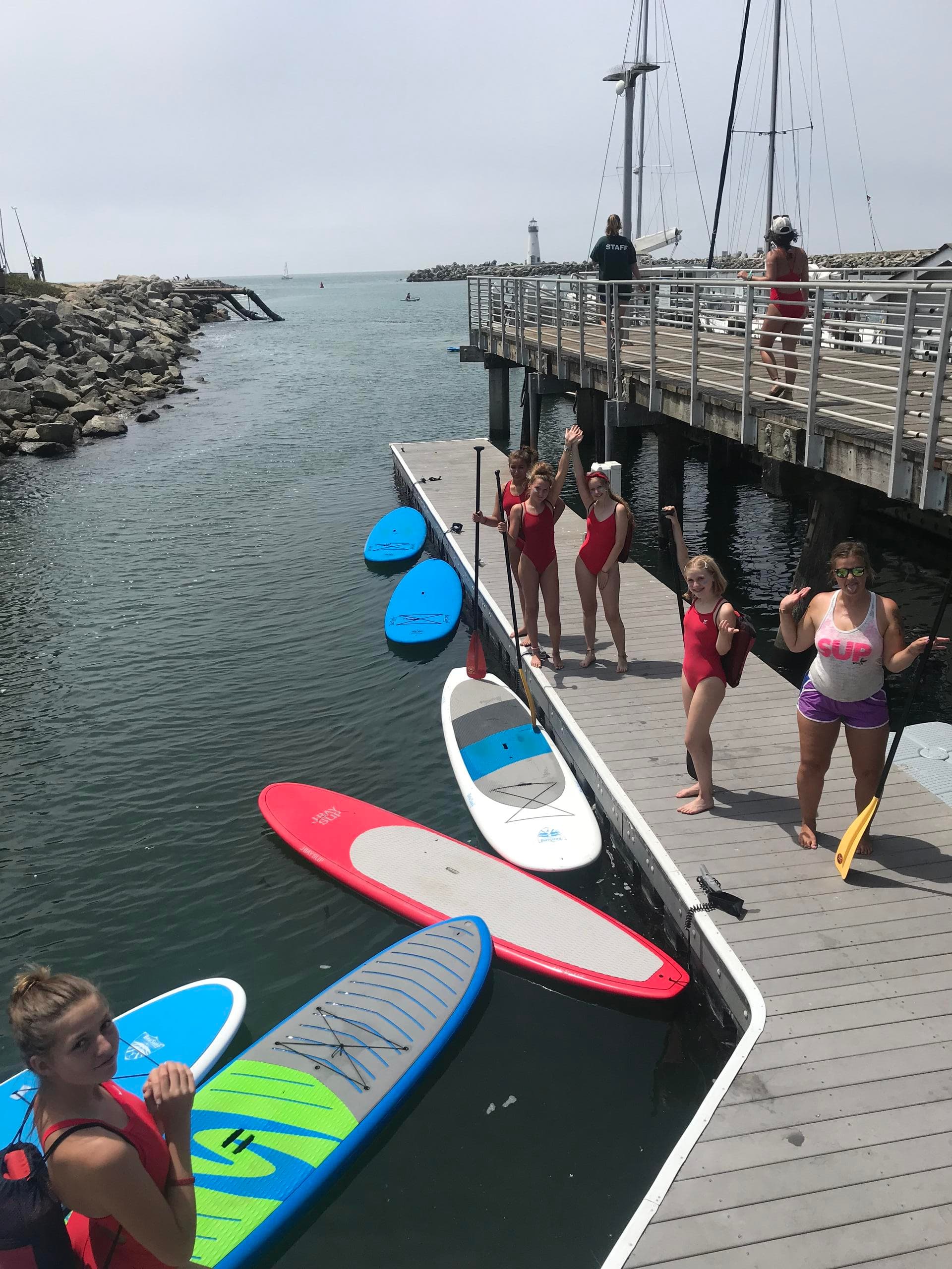 Beginner Stand Up Paddle Lesson in Santa Cruz, CA