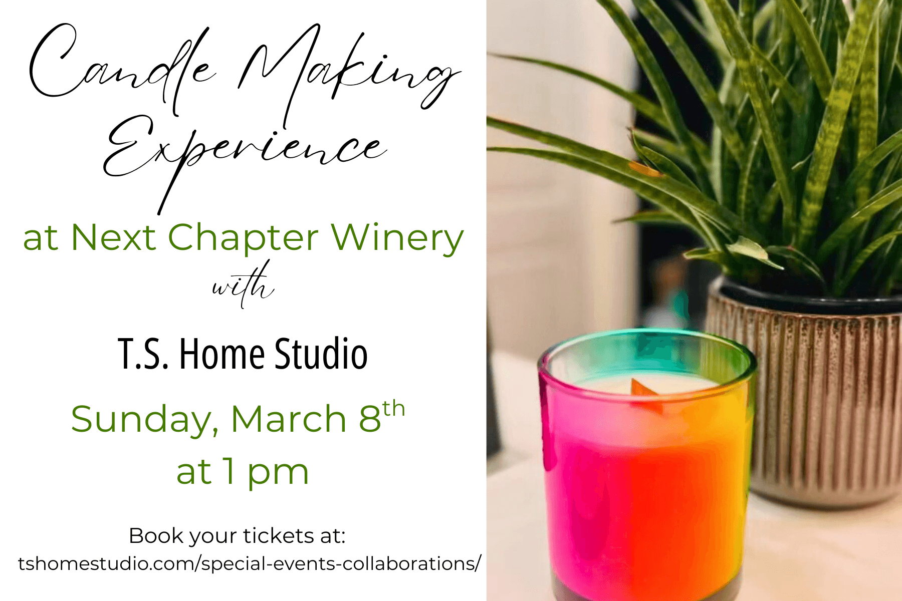 Candle Making at Next Chapter Winery — Create a Signature Scent in New Prague, Minnesota
