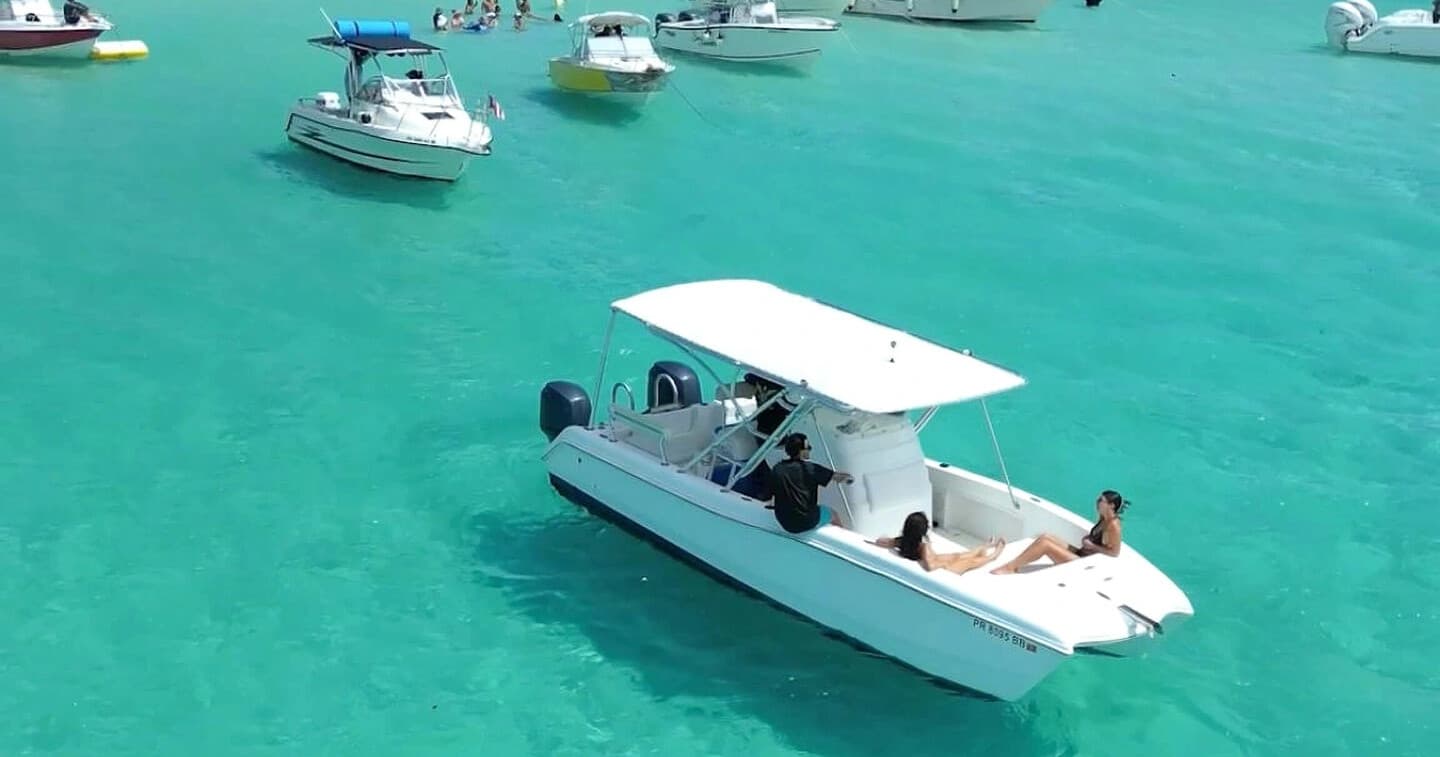 Private Half-Day Mini Catamaran Charter on El Russo in Fajardo