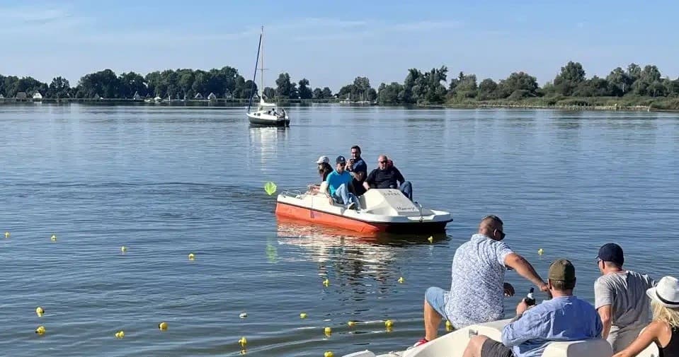 Water Challenge at Lake Dümmer with Bright Side Tours
