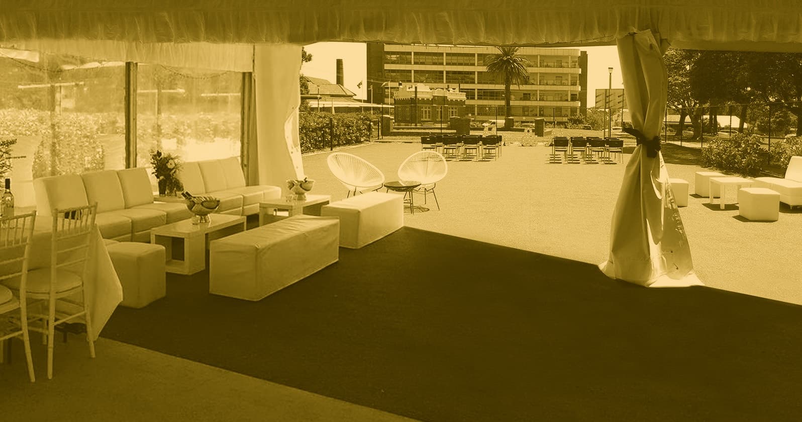 Marquee Hire at Gladstone Park Bowling Club, Balmain
