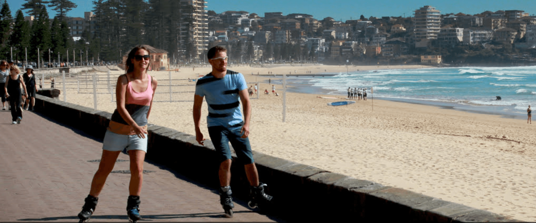 Inline Skating Thrills at Manly Beach with Henrietta Skate