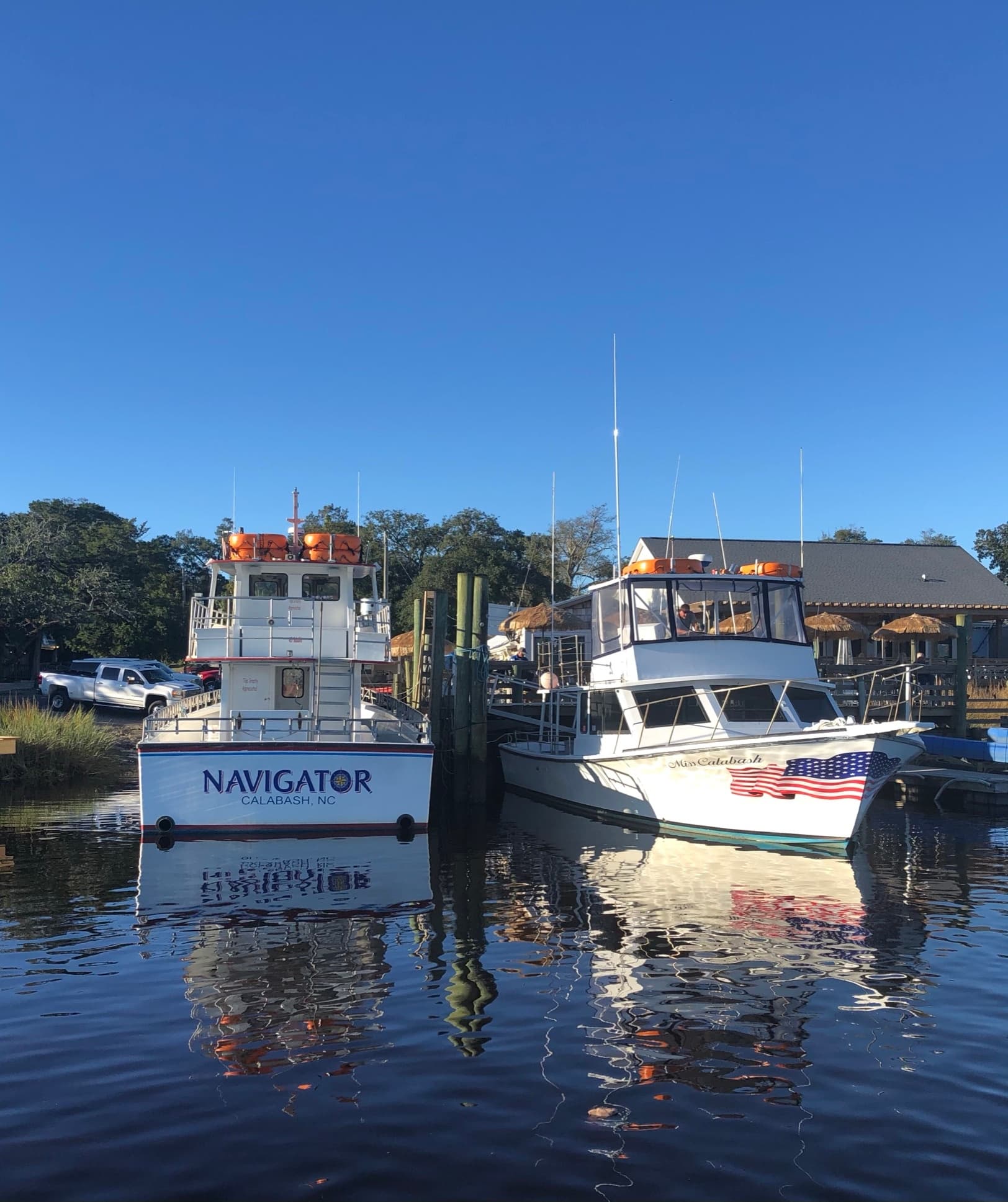 Deep-Sea Fishing with Miss Calabash in Calabash