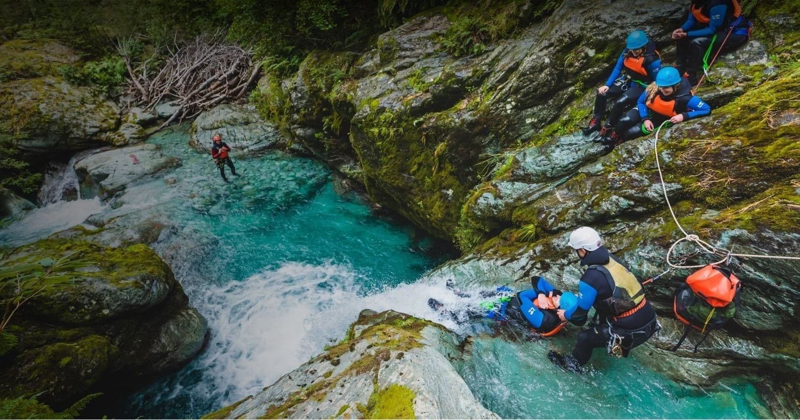 Canyoning Adventure in Routeburn Valley with Canyon Explorers
