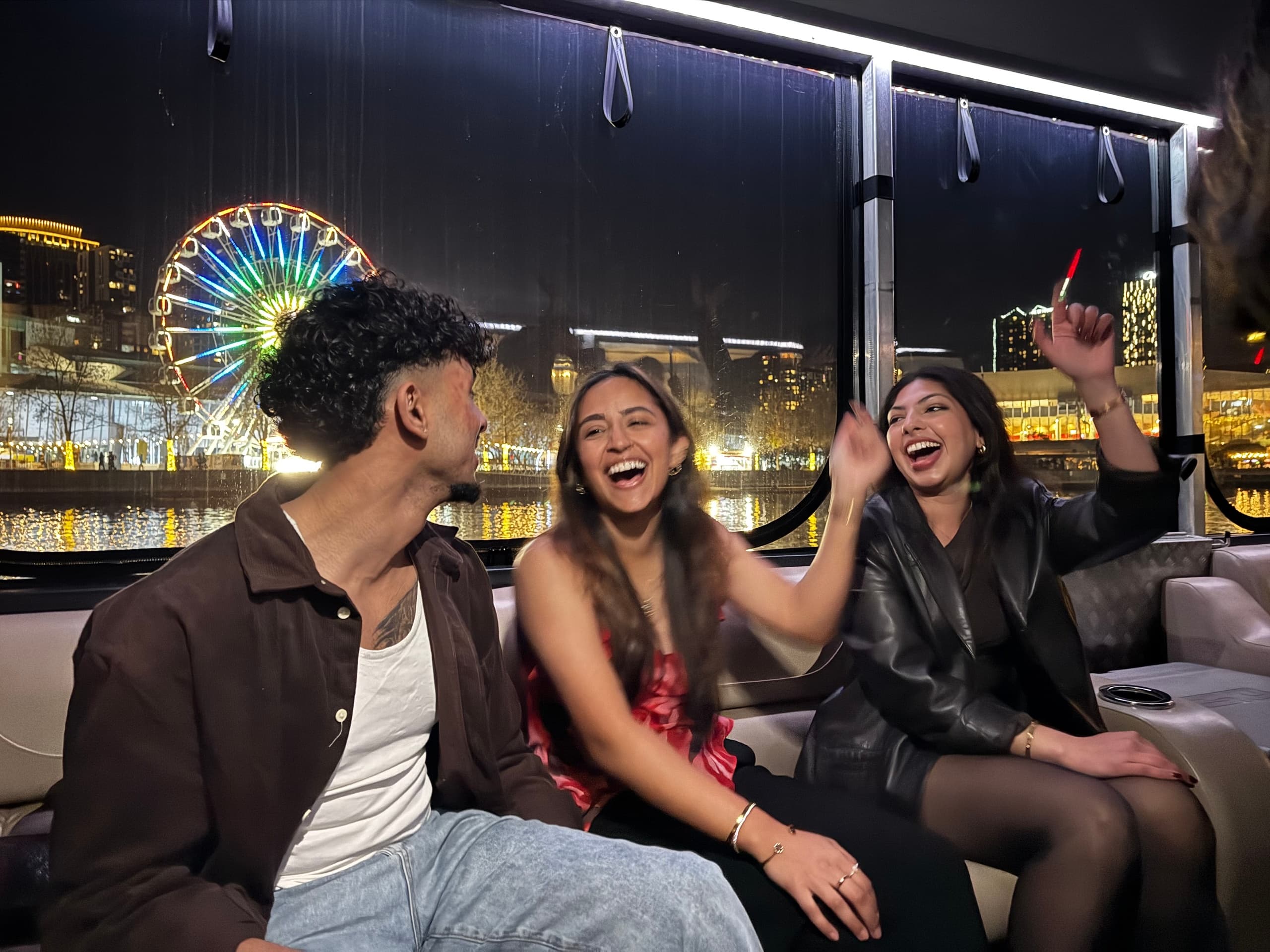 Desi Lounge Cruise on Yarra River with ON A BOAT