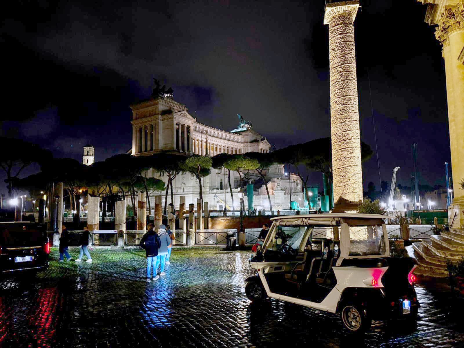 Rome by Night: Private Golf Cart Tour of Illuminated Monuments photo 1