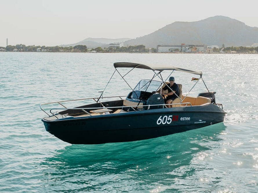 Rent the Oceanmaster 605: Private Boat Charters from Port d'Alcúdia, Mallorca