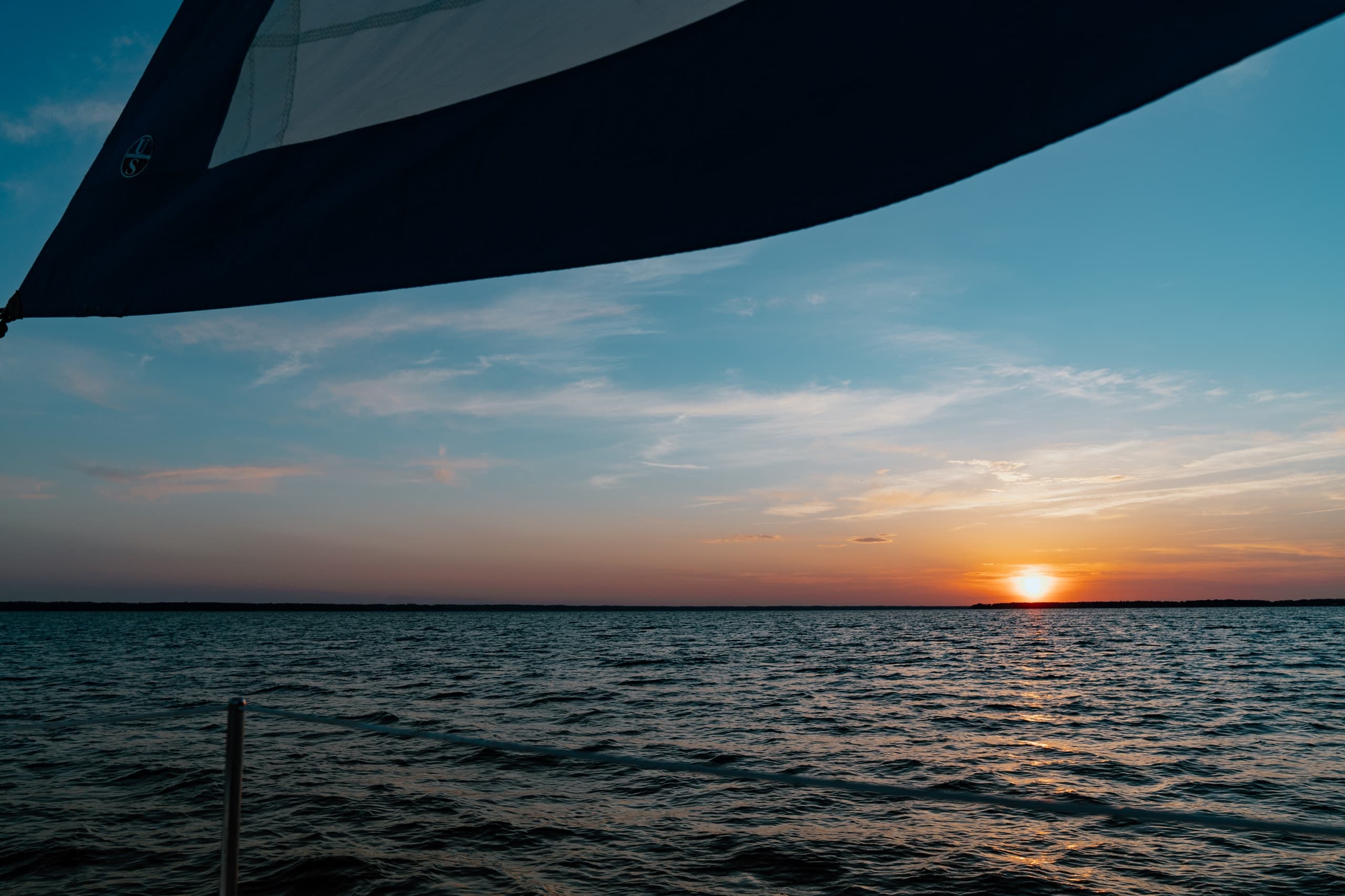 Catamaran Sunset Cruise in Irvington, Virginia