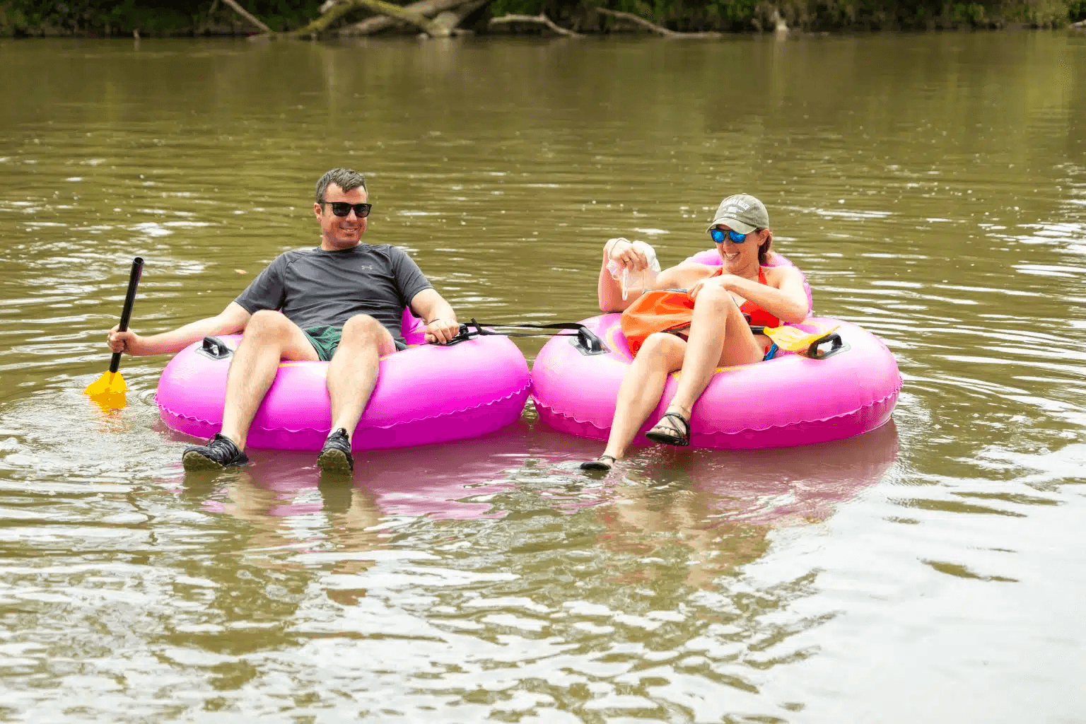 River Tubing on the French Broad with Asheville Adventure