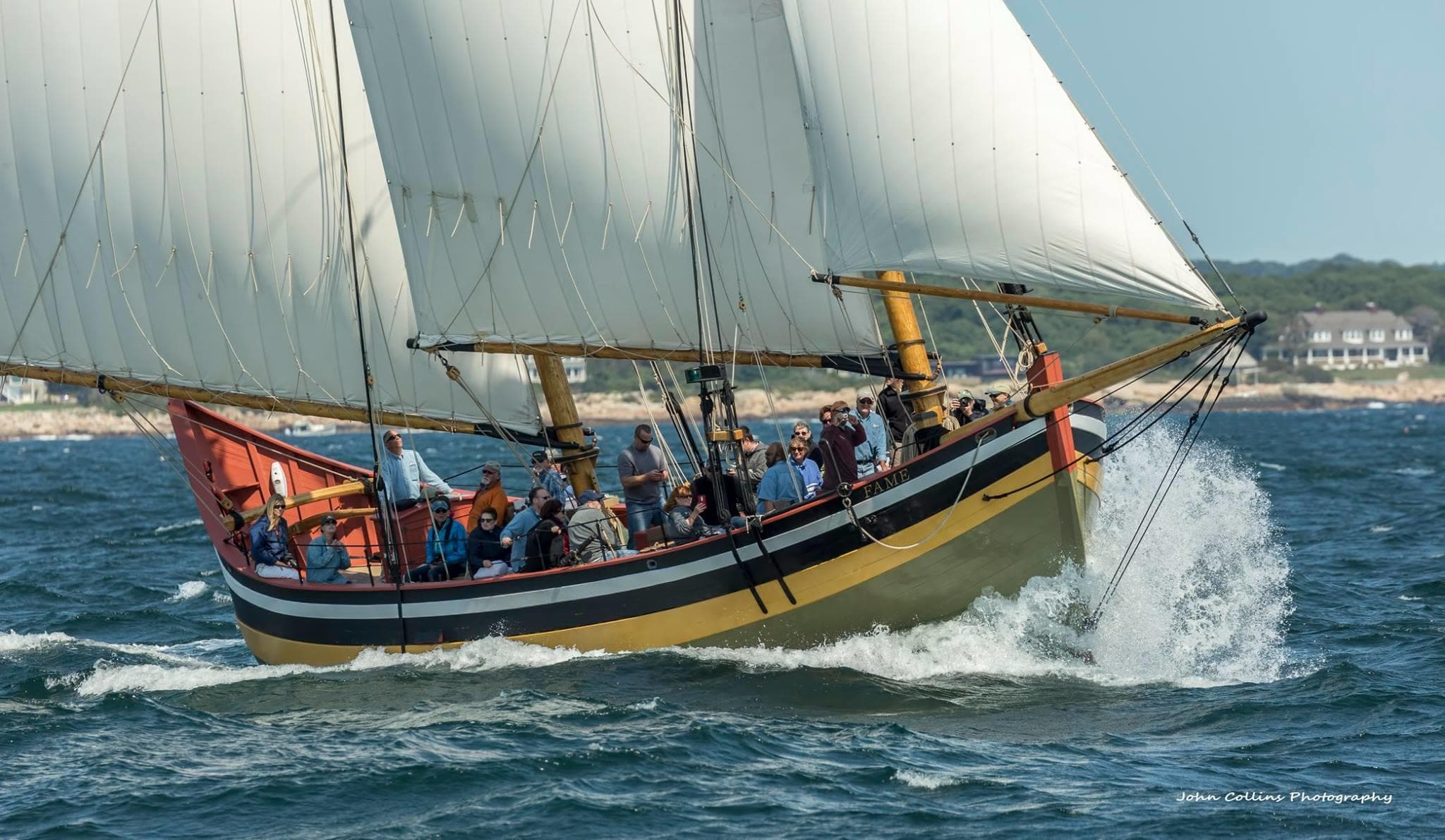 Sailing the Gloucester Schooner Festival Coast from Salem