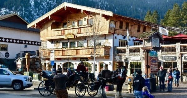 Bavarian Horse-Drawn Carriage Tours in Leavenworth