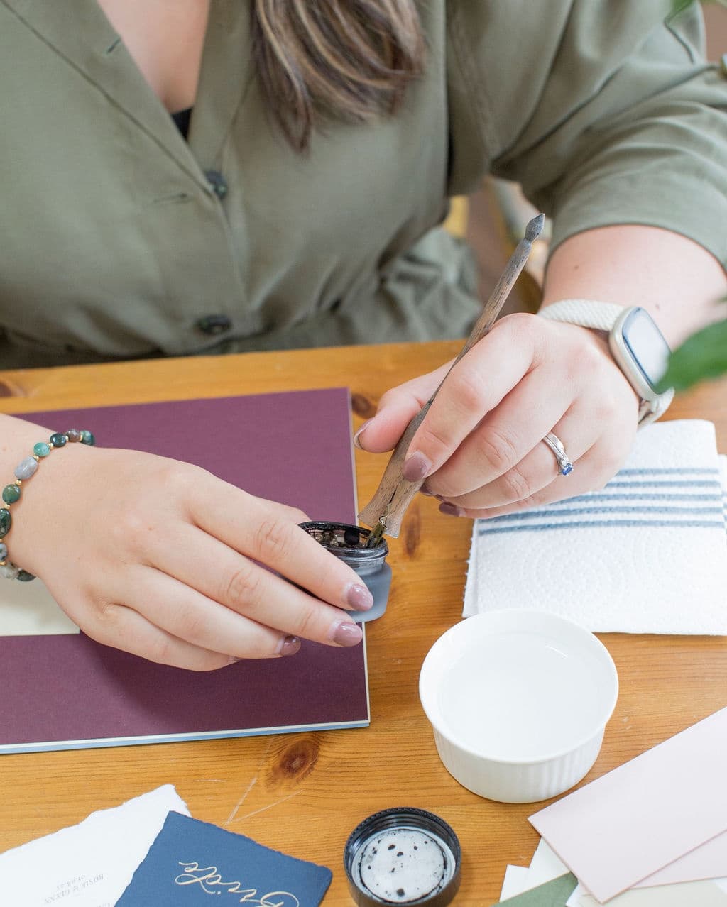 Modern Calligraphy Workshop in Broadway — Learn Dip Pen Lettering with Cotswolds Calligraphy photo 3