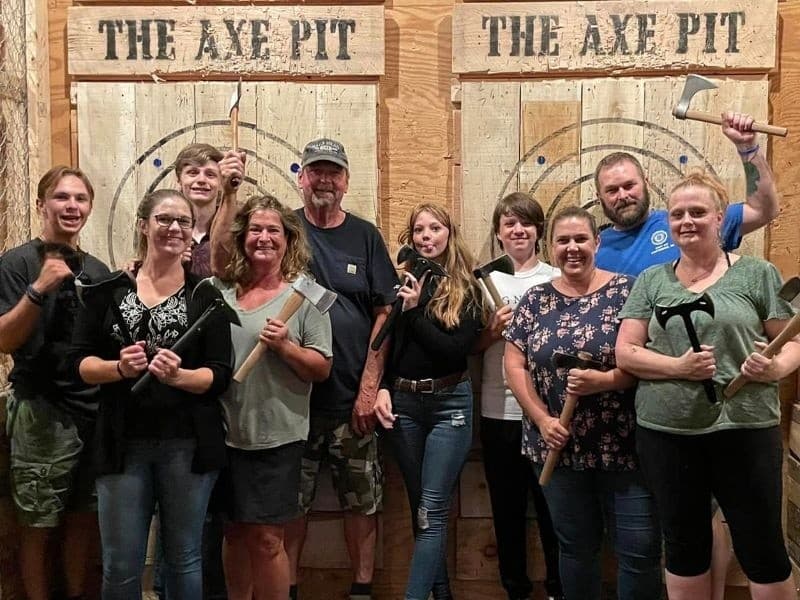 Axe Throwing in South Portland: 1 Hour of Craft Beer and Target Practice