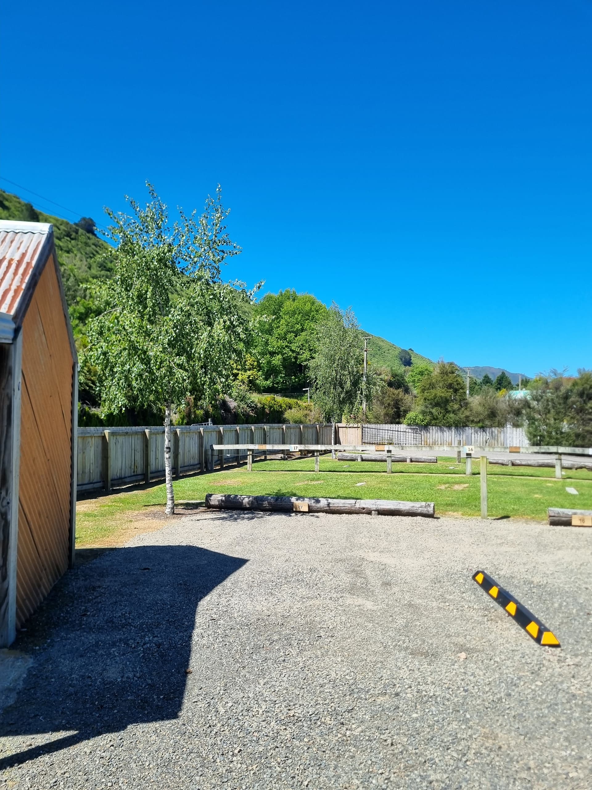 Camping at Waikite Valley Hotpools: Site 17 Non-Powered Spot