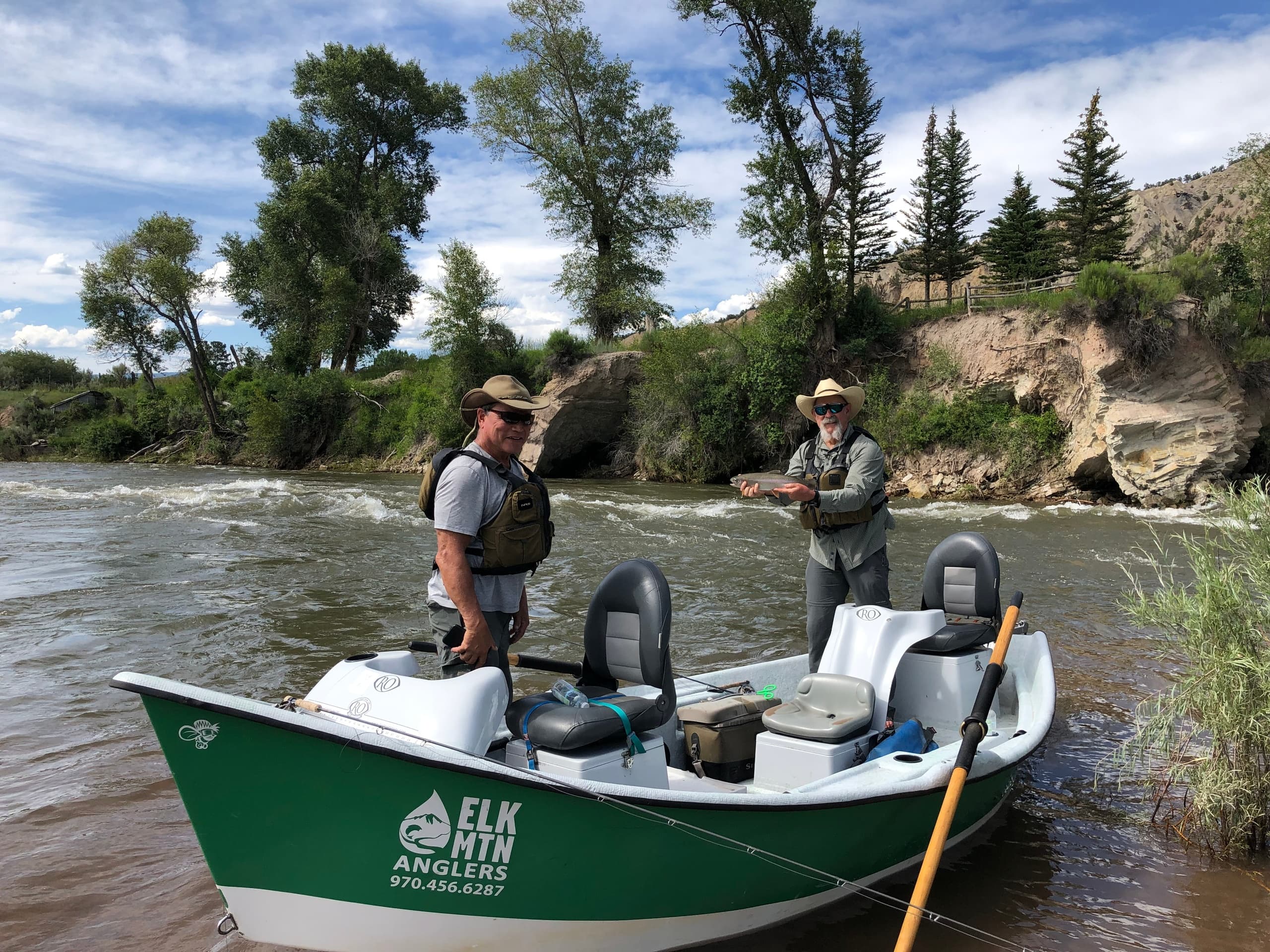 Guided Float Fishing on Roaring Fork River, Aspen CO