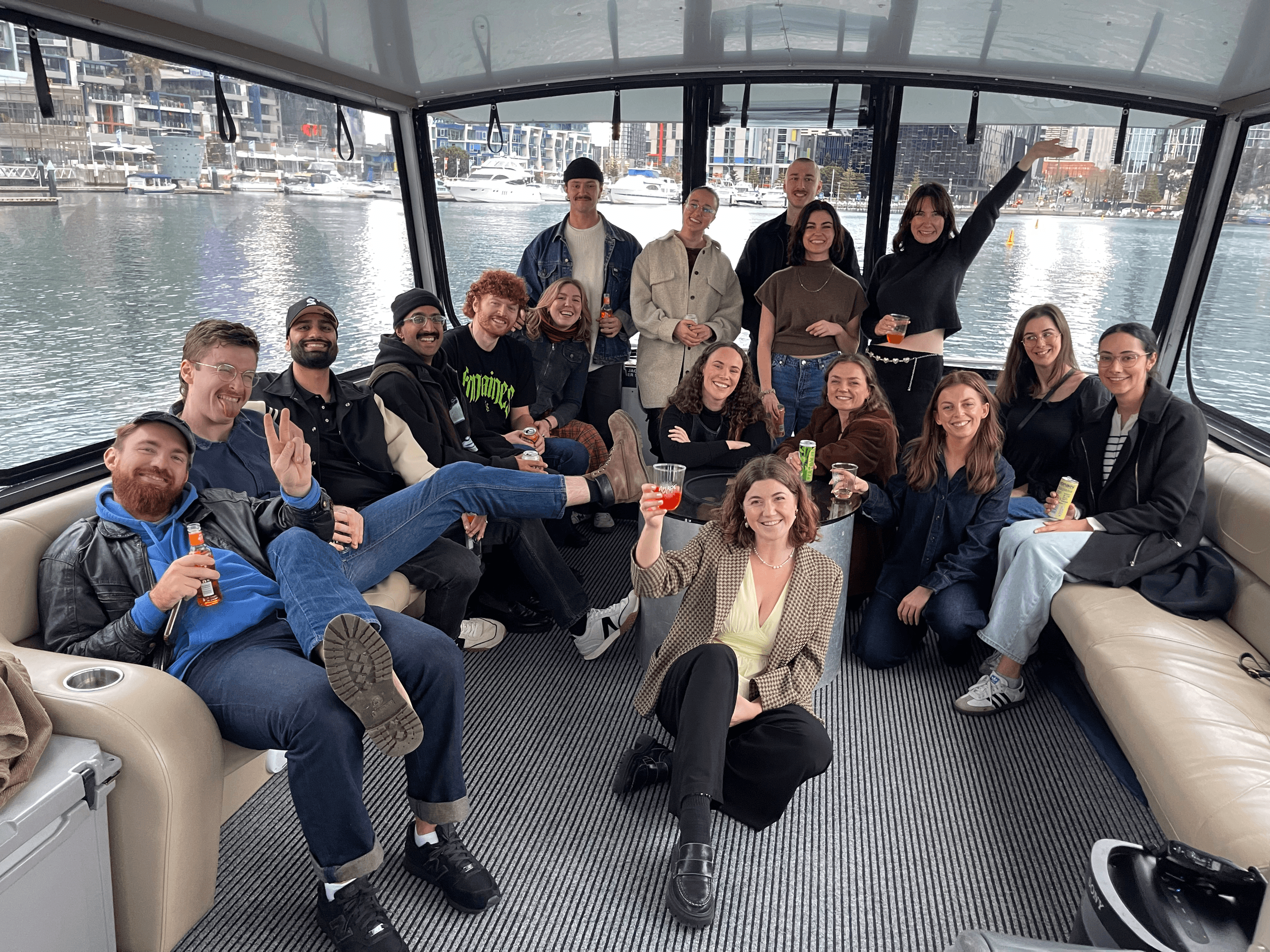 Yarra River Private Cruise with ON A BOAT Melbourne