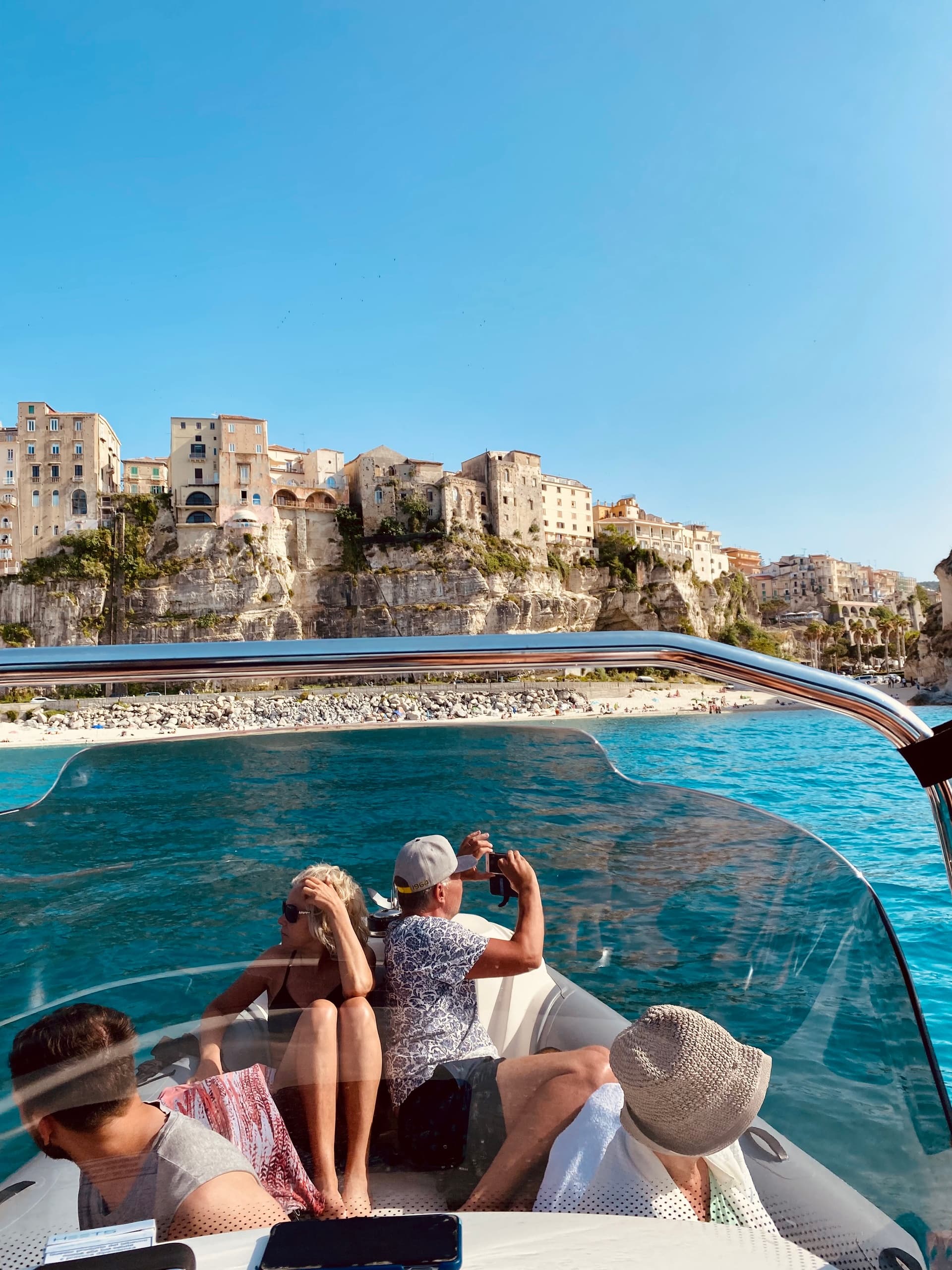 Coastal Boat Adventure with Marlove Tropea in Calabria