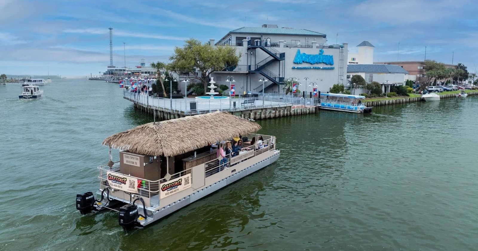 Tiki Party Boat Adventures with Gulf Coast Party Boats