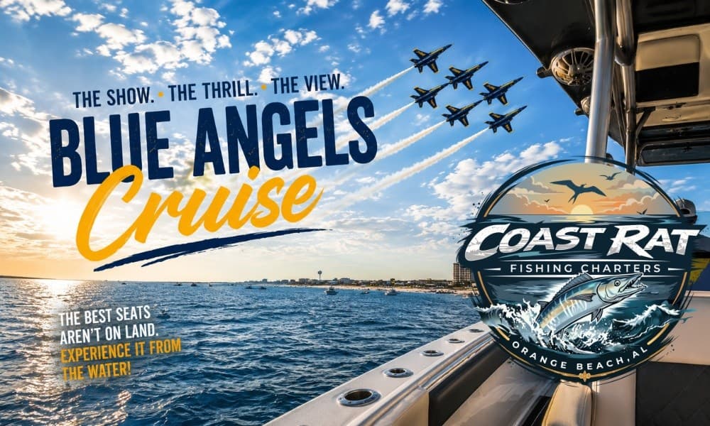 Blue Angels Cruises: Private Gulf-Front Viewing from Orange Beach